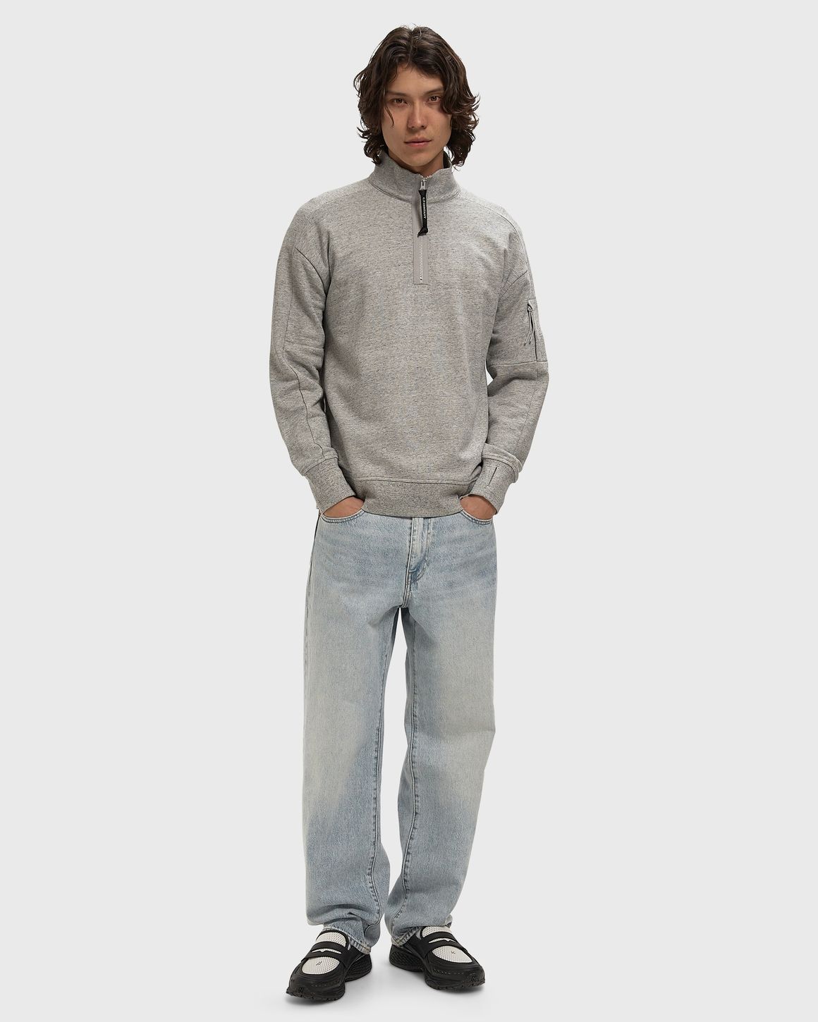 Ansicht 2 von C.P. Company Half Zip SWEATSHIRT