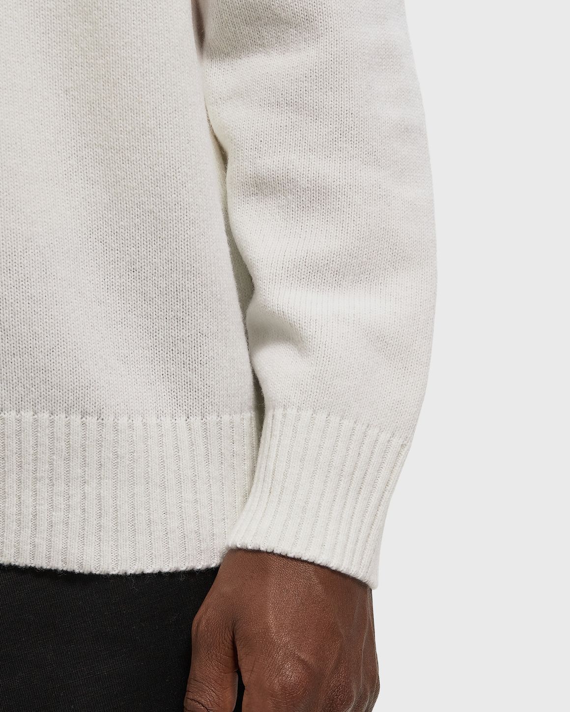 Ansicht 4 von C.P. Company LAMBSWOOL GRS HALF ZIP SWEATER