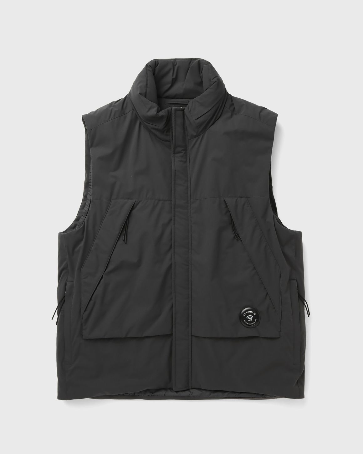 C.P. Company PRO-TEK PRIMALOFT SILVER HOODED GILET