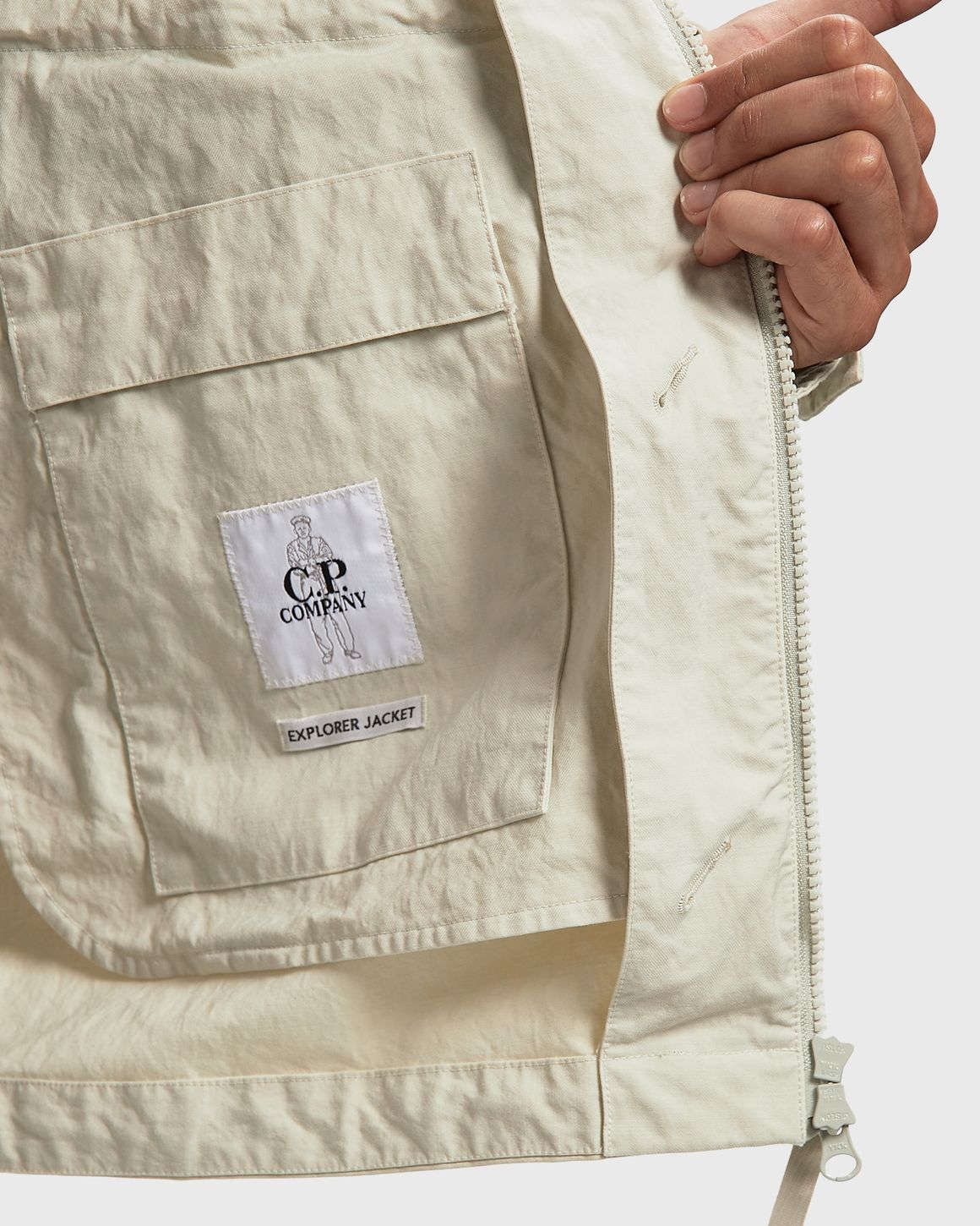 Ansicht 8 von C.P. Company TWILL MIXED EXPLORER JACKET