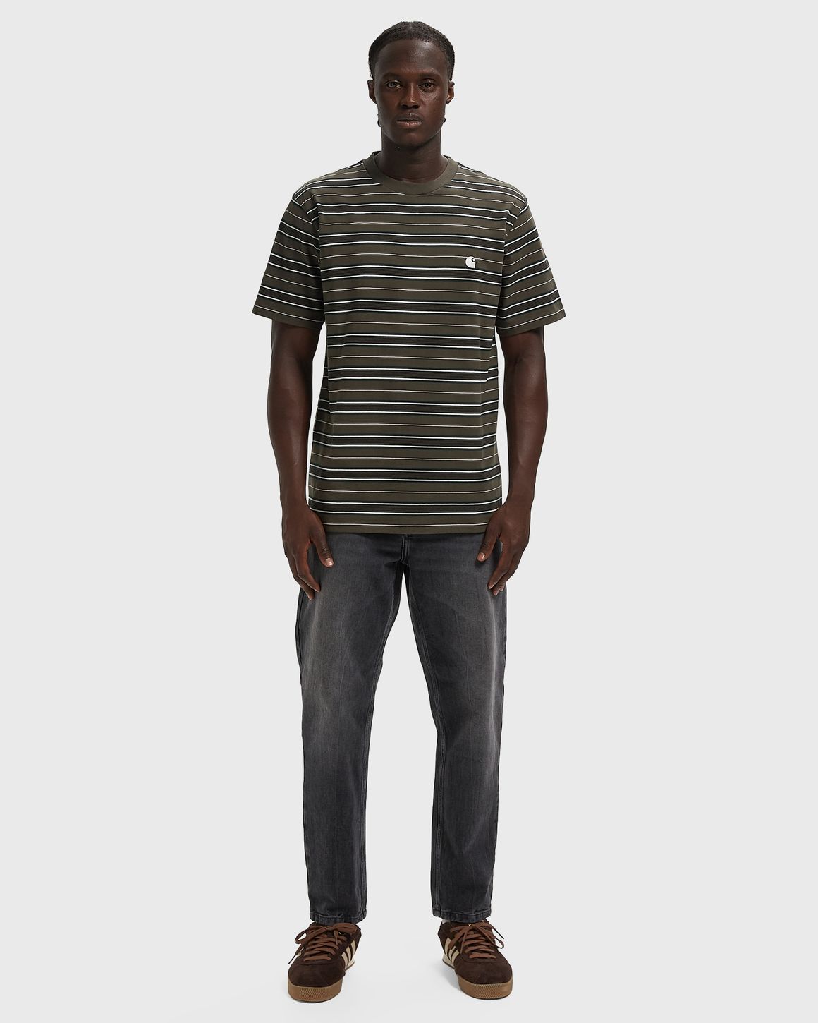 Carhartt WIP S/S Bronson Tee Brown | BSTN Store