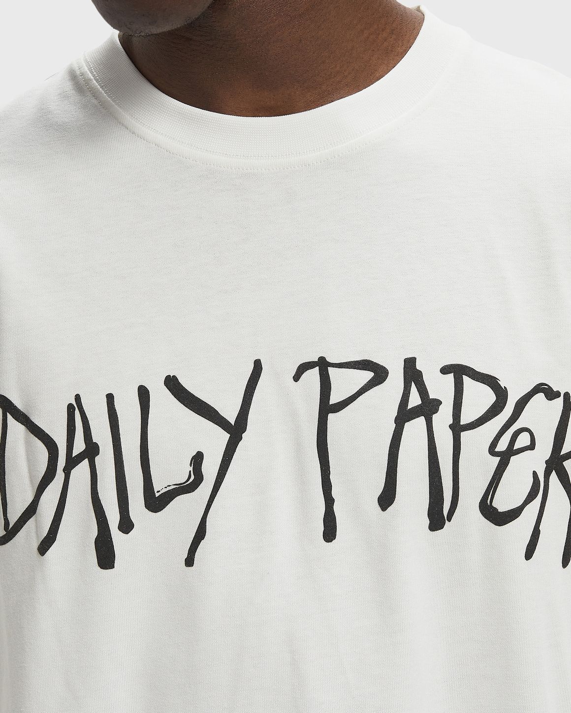 Daily Paper Scribble LS Tee White | BSTN Store