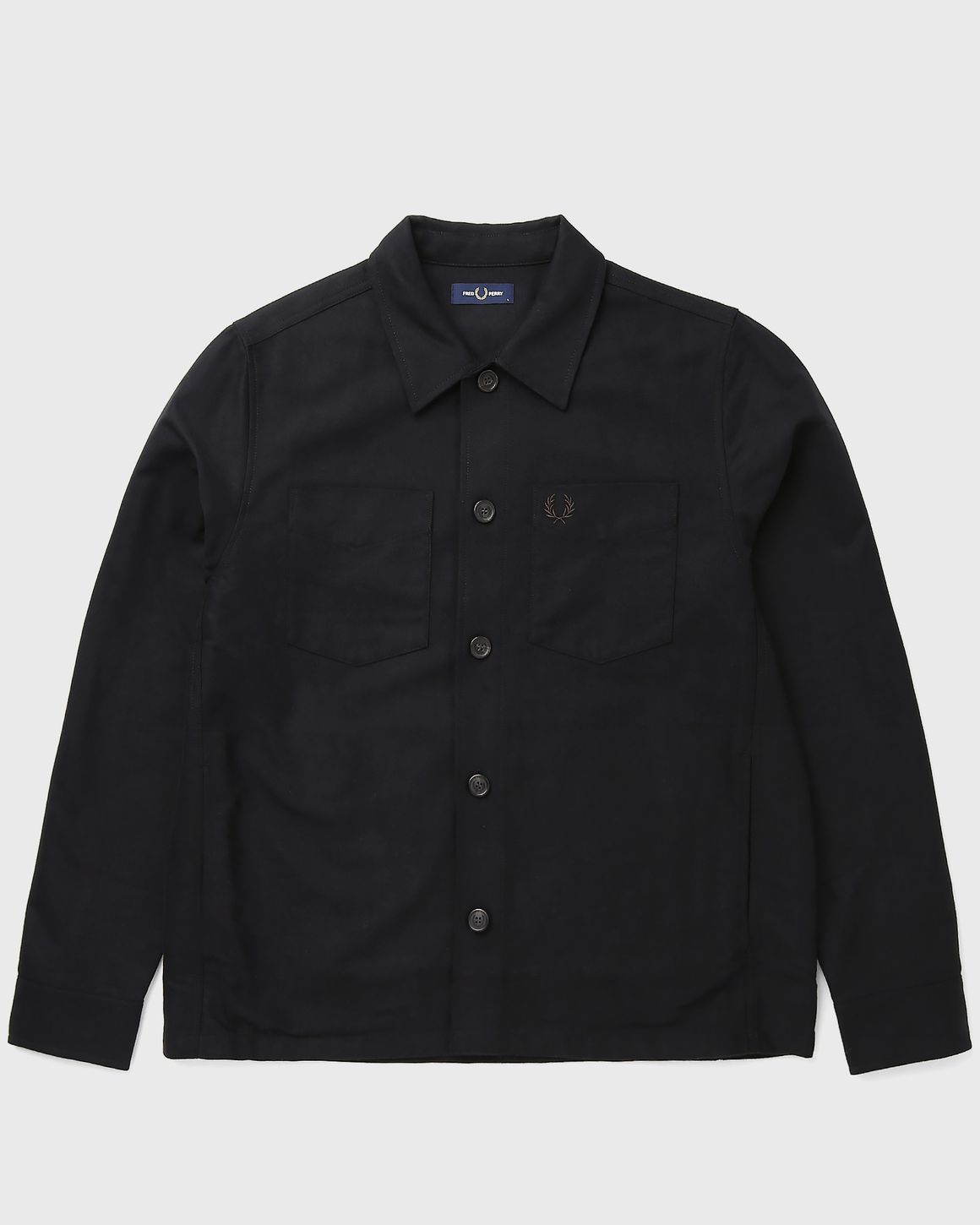 Fred Perry BRUSHED TWILL OVERSHIRT