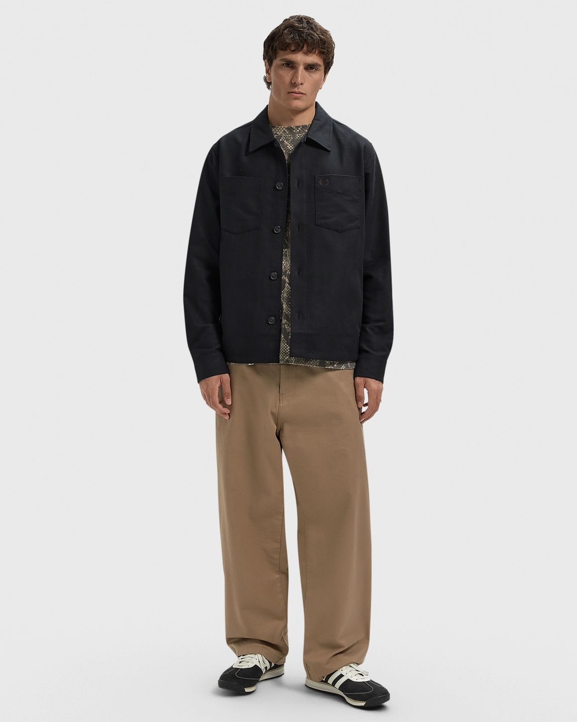 Ansicht 2 von Fred Perry BRUSHED TWILL OVERSHIRT