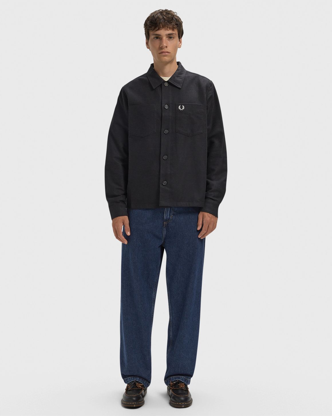 Ansicht 2 von Fred Perry BRUSHED TWILL OVERSHIRT