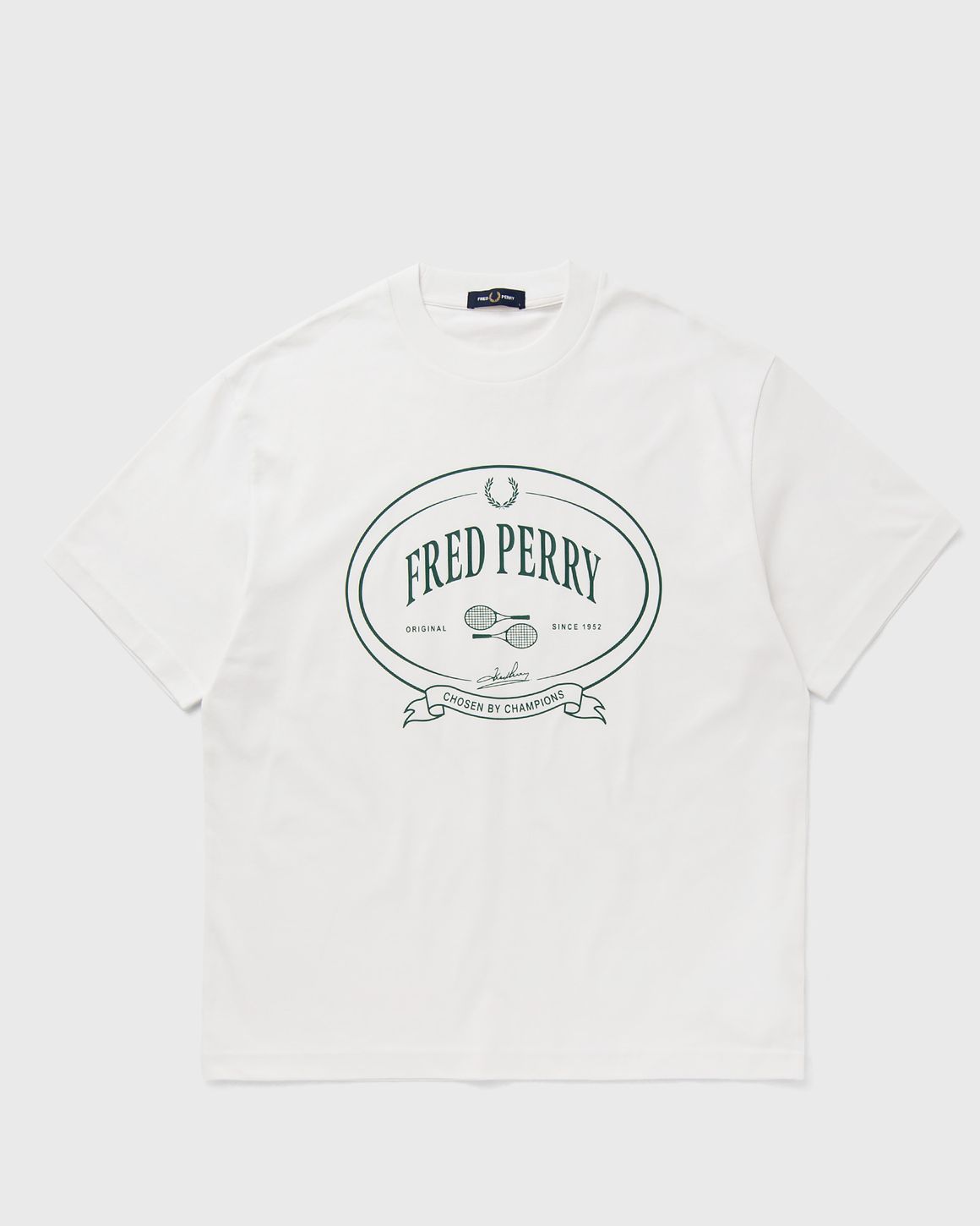 Fred Perry CHOSEN BY CHAMPIONS T-SHIRT