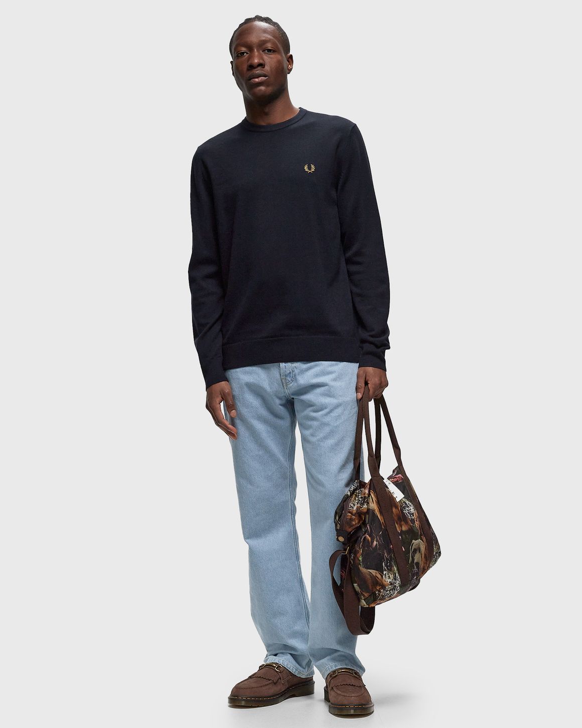 Ansicht 2 von Fred Perry CLASSIC CREW NECK JUMPER