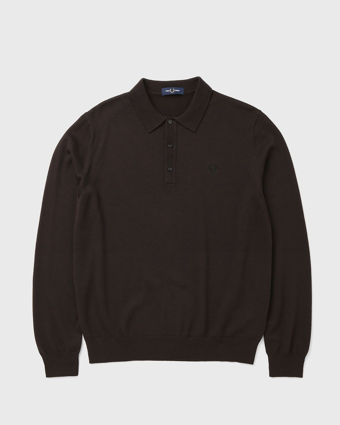 Fred Perry CLASSIC KNITTED SHIRT LS