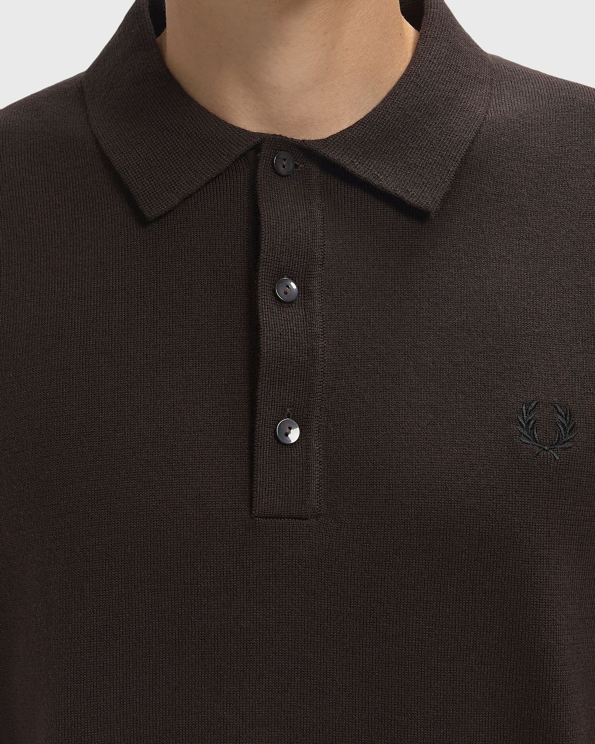 Ansicht 3 von Fred Perry CLASSIC KNITTED SHIRT LS
