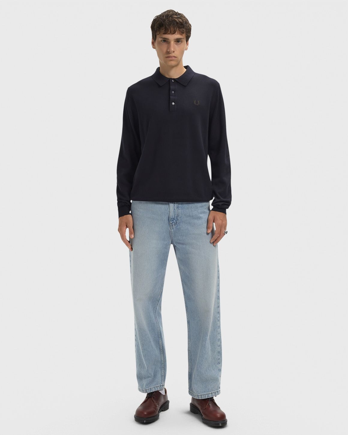 Ansicht 2 von Fred Perry CLASSIC KNITTED SHIRT LS
