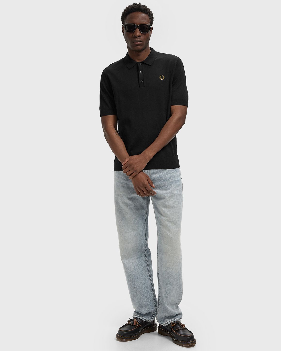 Ansicht 2 von Fred Perry COTTON KNITTED SHIRT