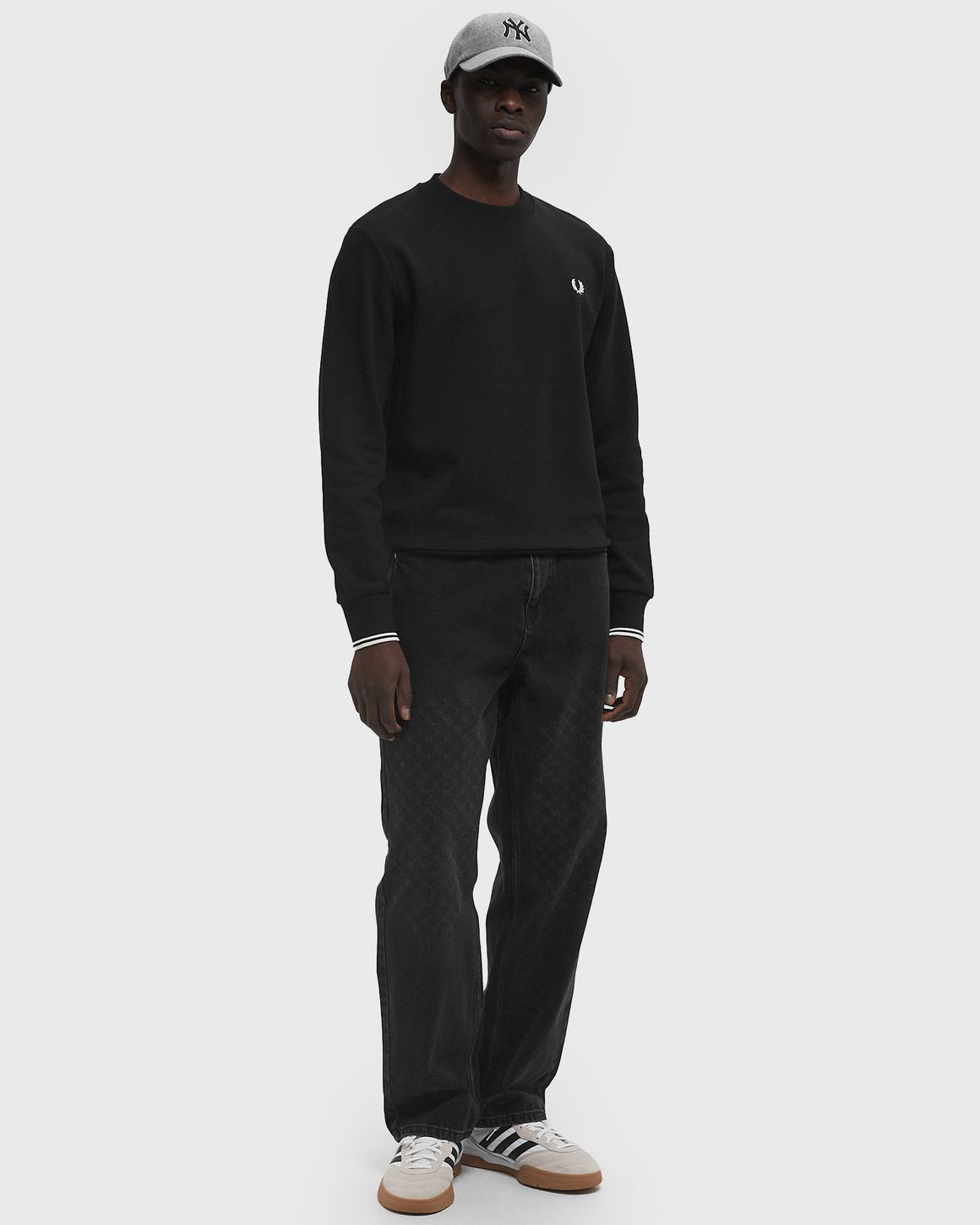 Ansicht 2 von Fred Perry CREW NECK SWEATSHIRT