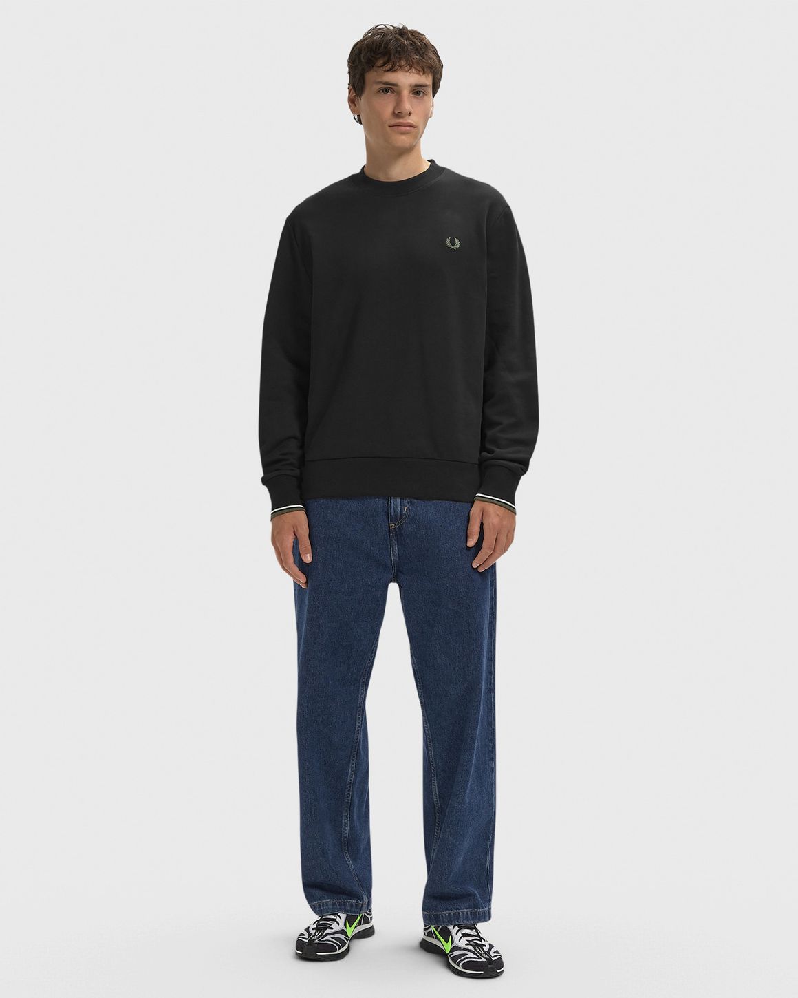 Ansicht 2 von Fred Perry CREW NECK SWEATSHIRT