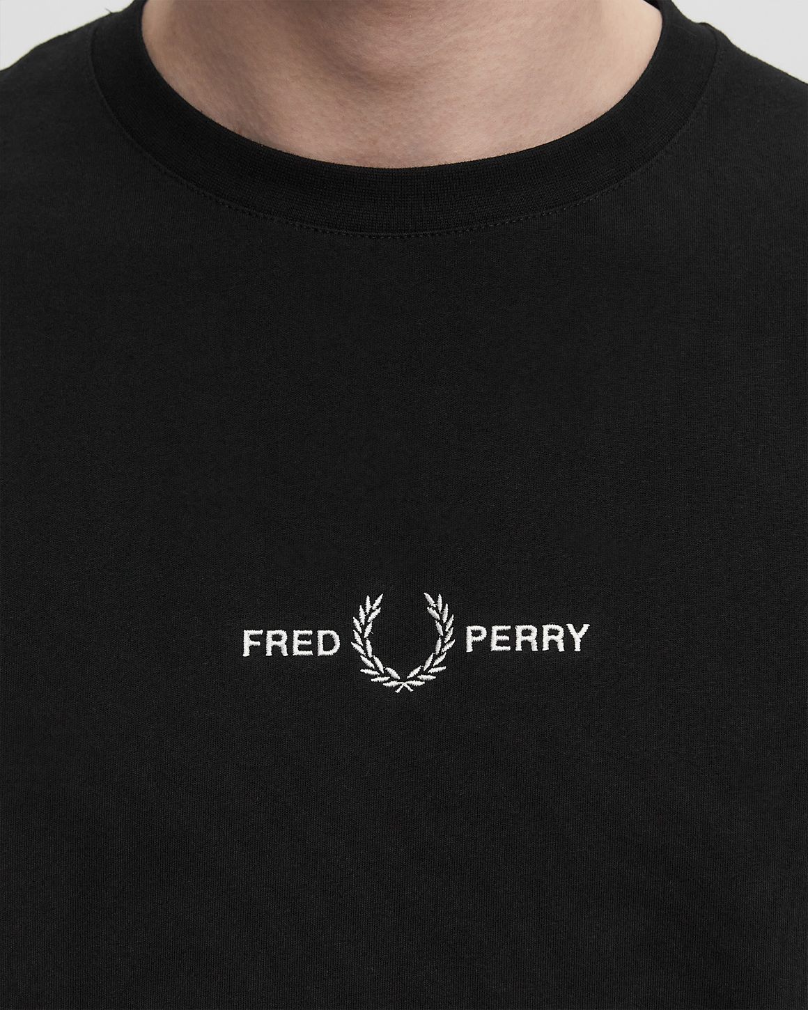 Ansicht 3 von Fred Perry Embroidered T Shirt