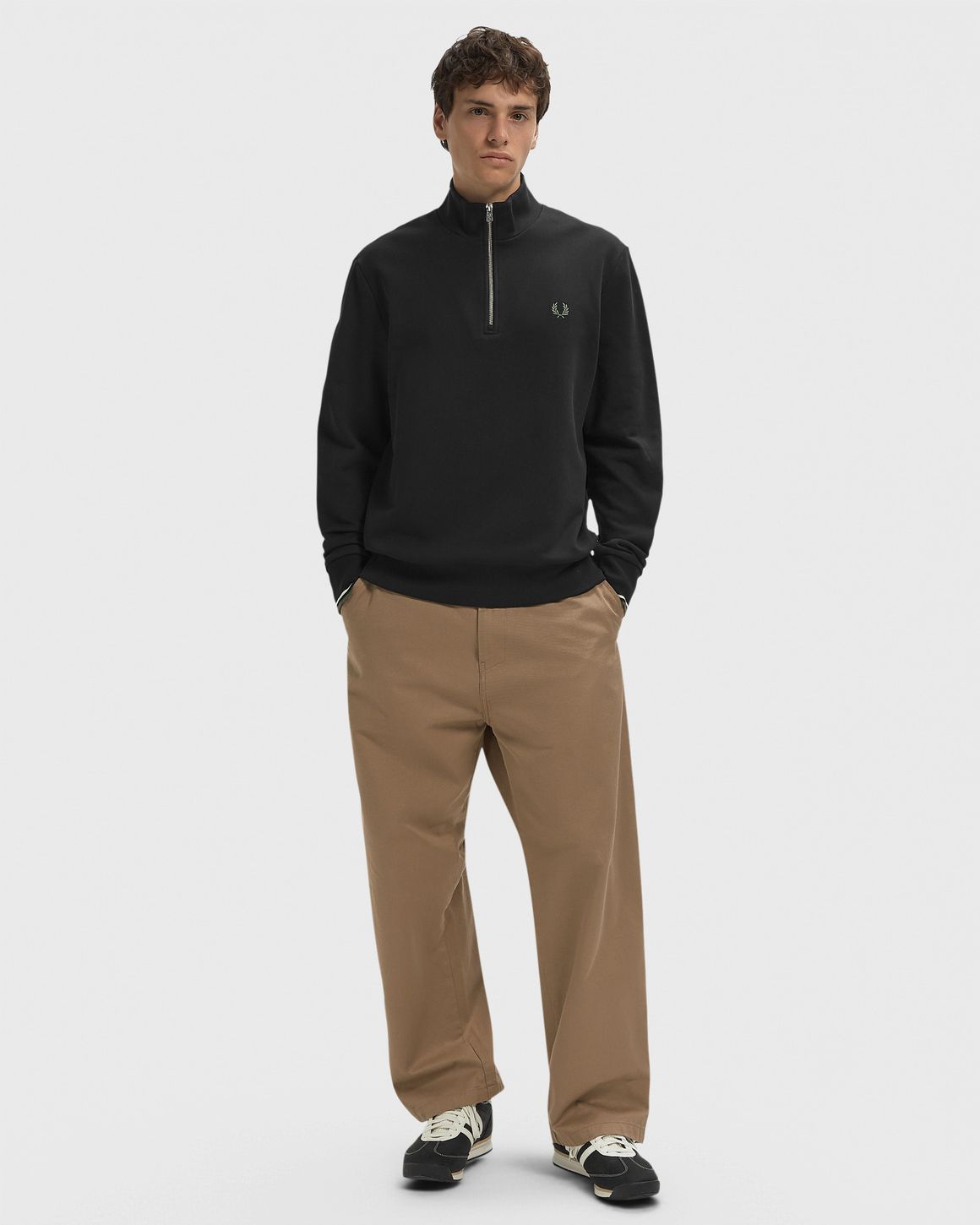 Ansicht 2 von Fred Perry HALF ZIP SWEATSHIRT