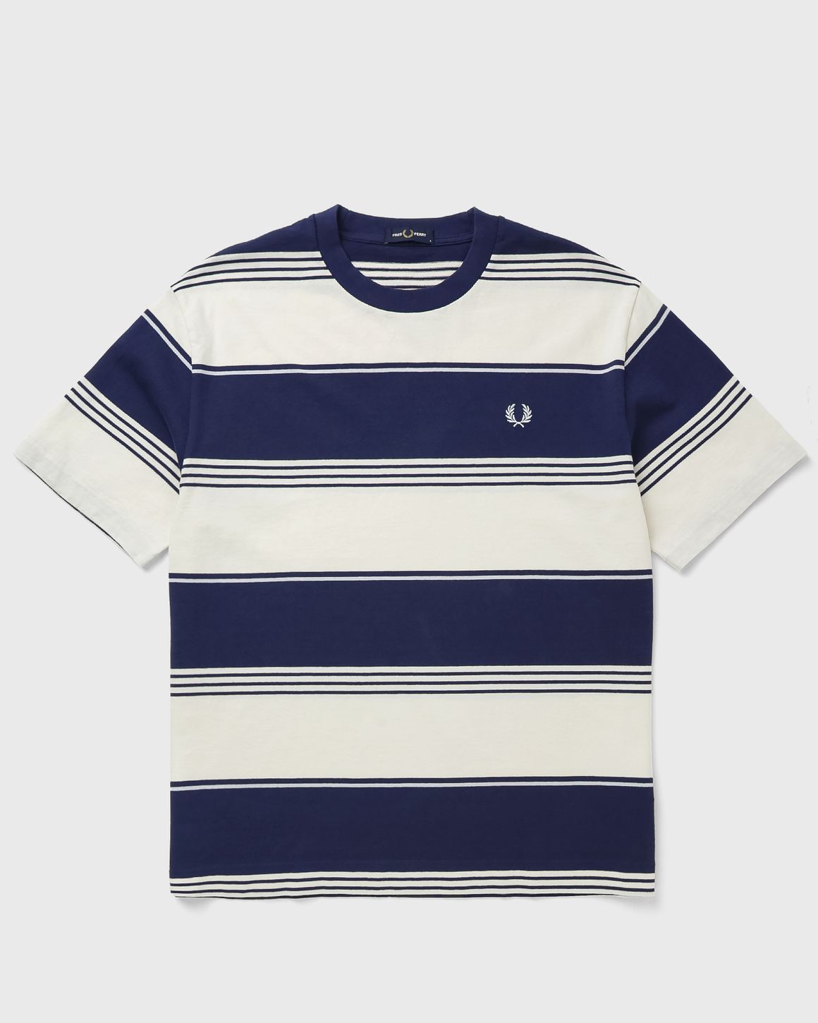Fred Perry HEAVYWEIGHT STRIPED T-SHIRT