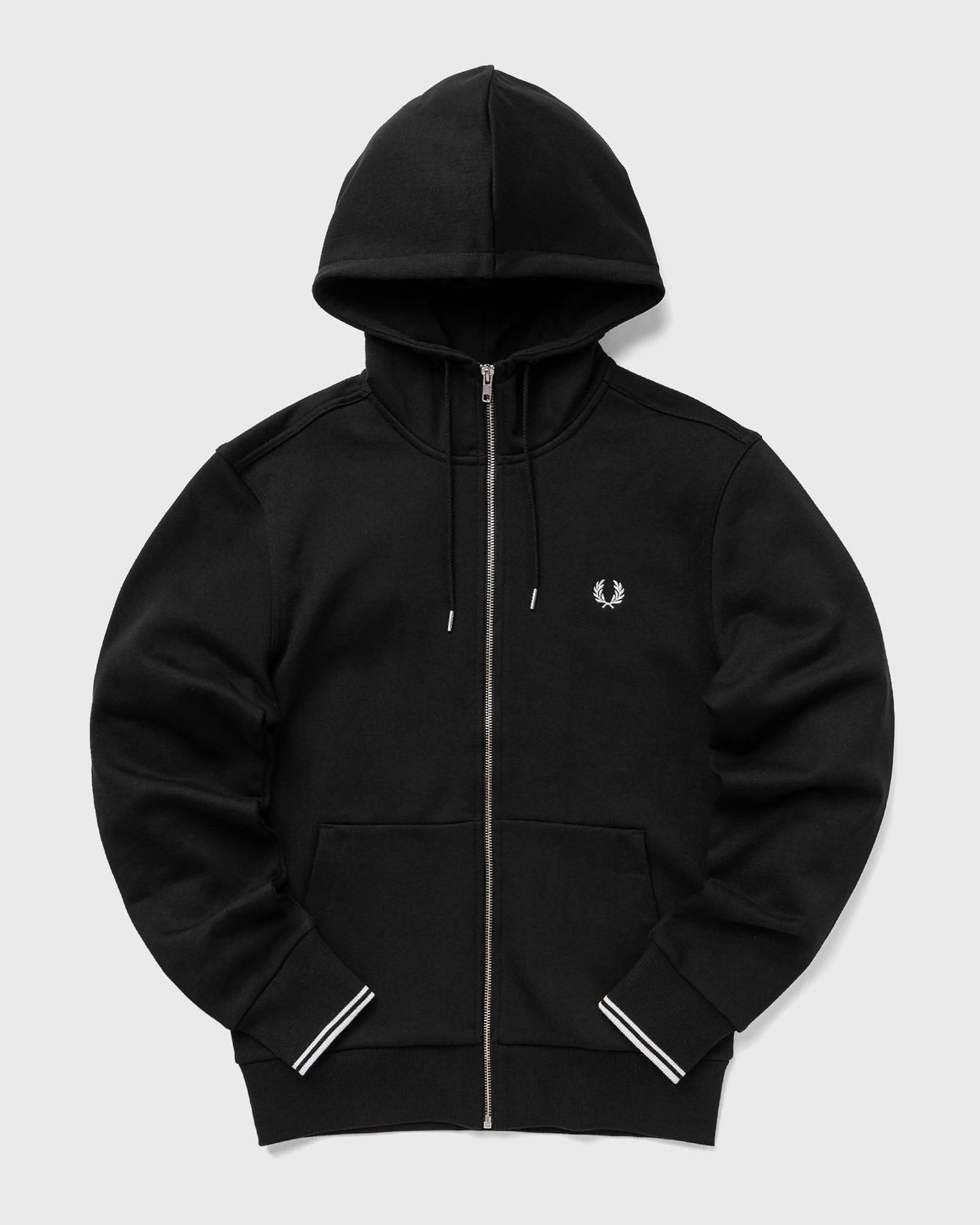 Fred Perry HOODED ZIP THROUGH SWEATSHIRT
