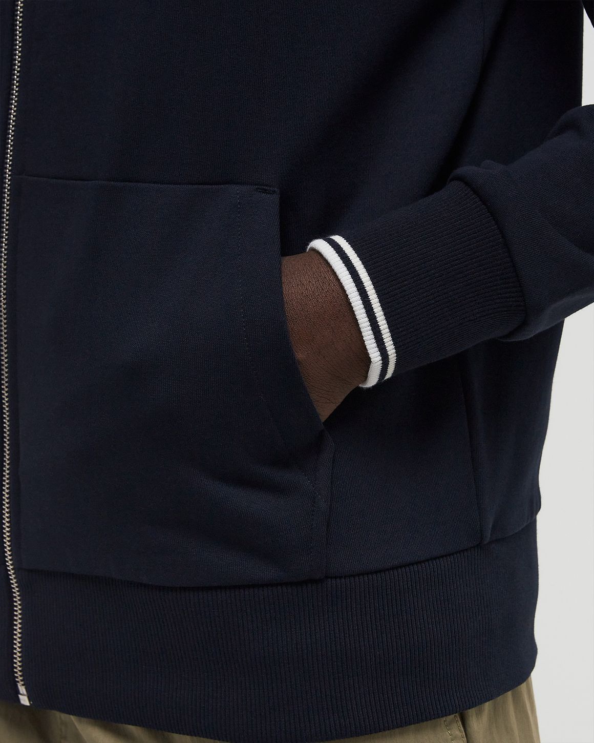 Ansicht 4 von Fred Perry HOODED ZIP THROUGH SWEATSHIRT