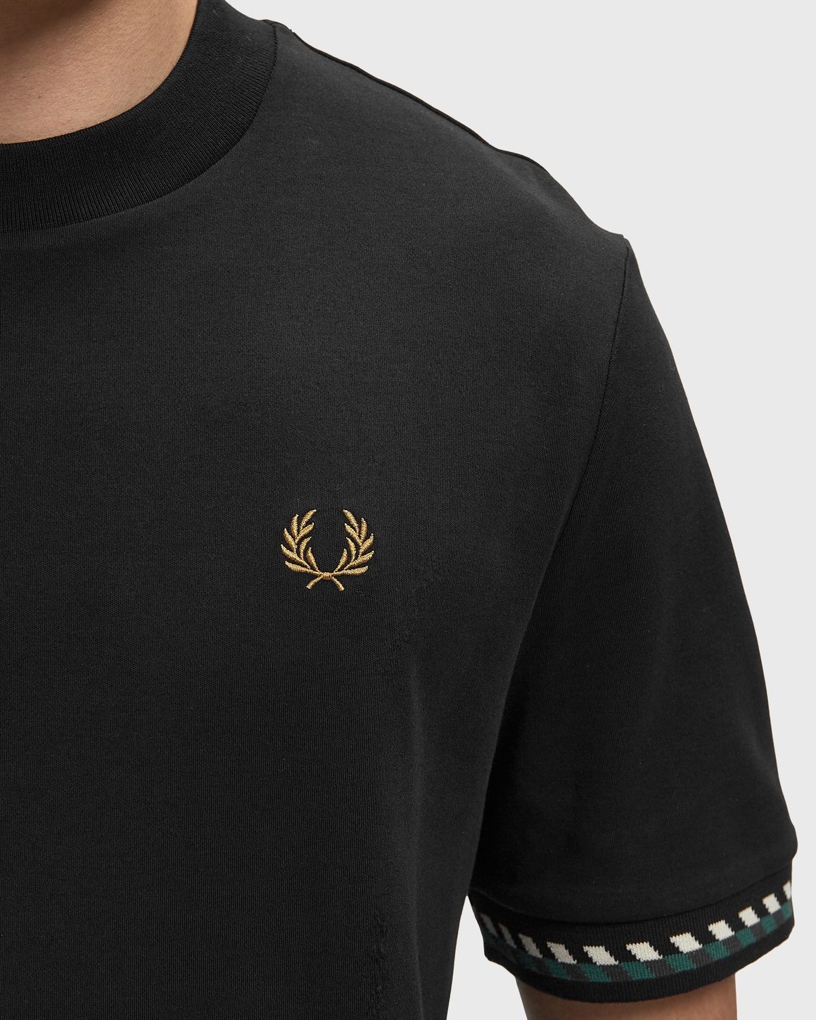Ansicht 3 von Fred Perry JACQUARD CUFF T-SHIRT