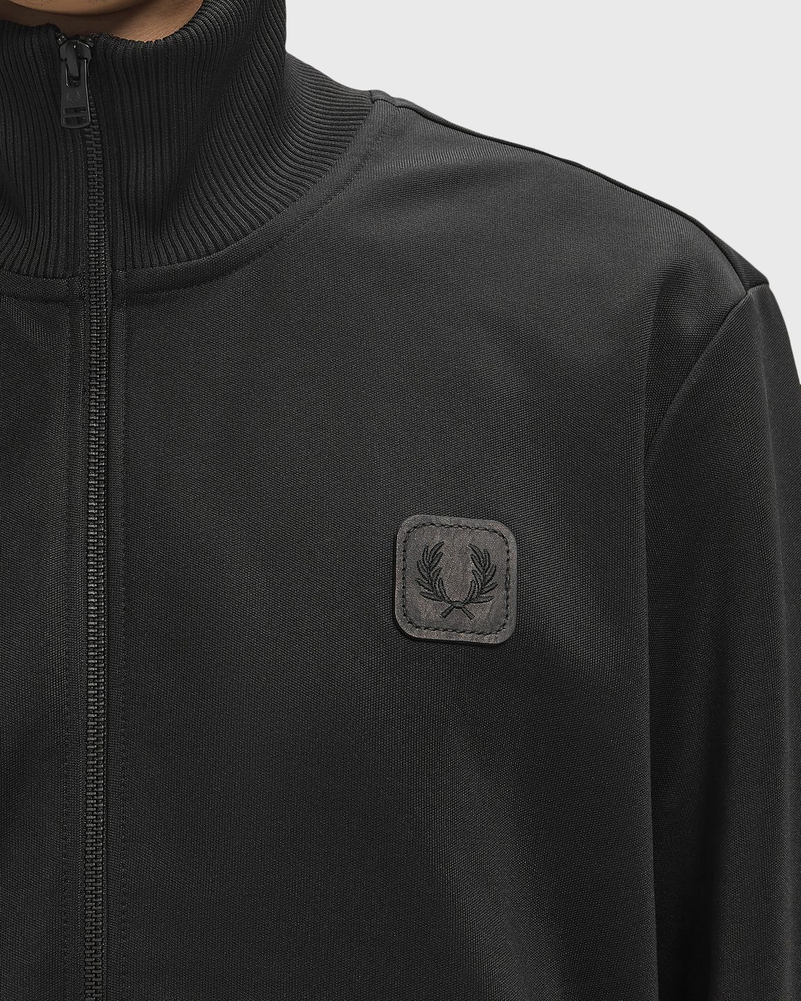 Ansicht 3 von Fred Perry LEATHER PATCH TRACK JACKET