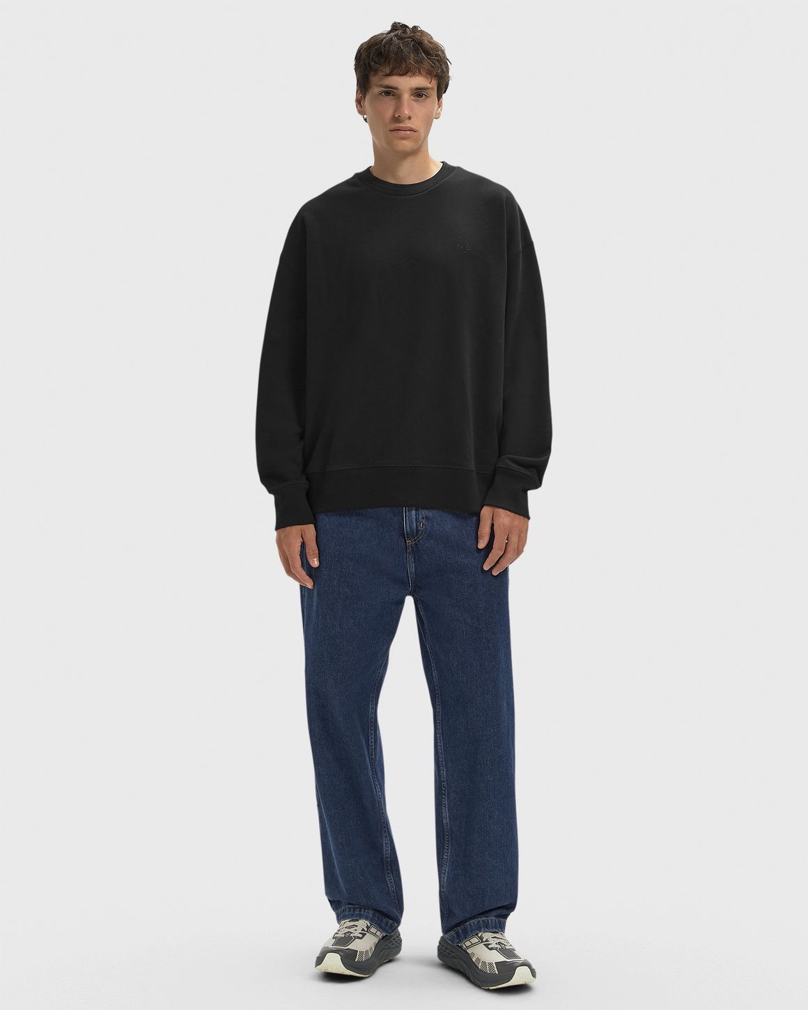 Ansicht 2 von Fred Perry OVERSIZED TIPPED SWEATSHIRT