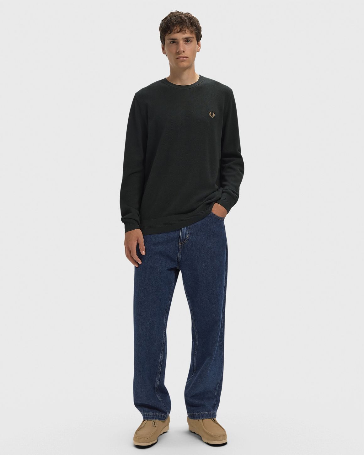 Ansicht 2 von Fred Perry PIQUE STITCH JUMPER