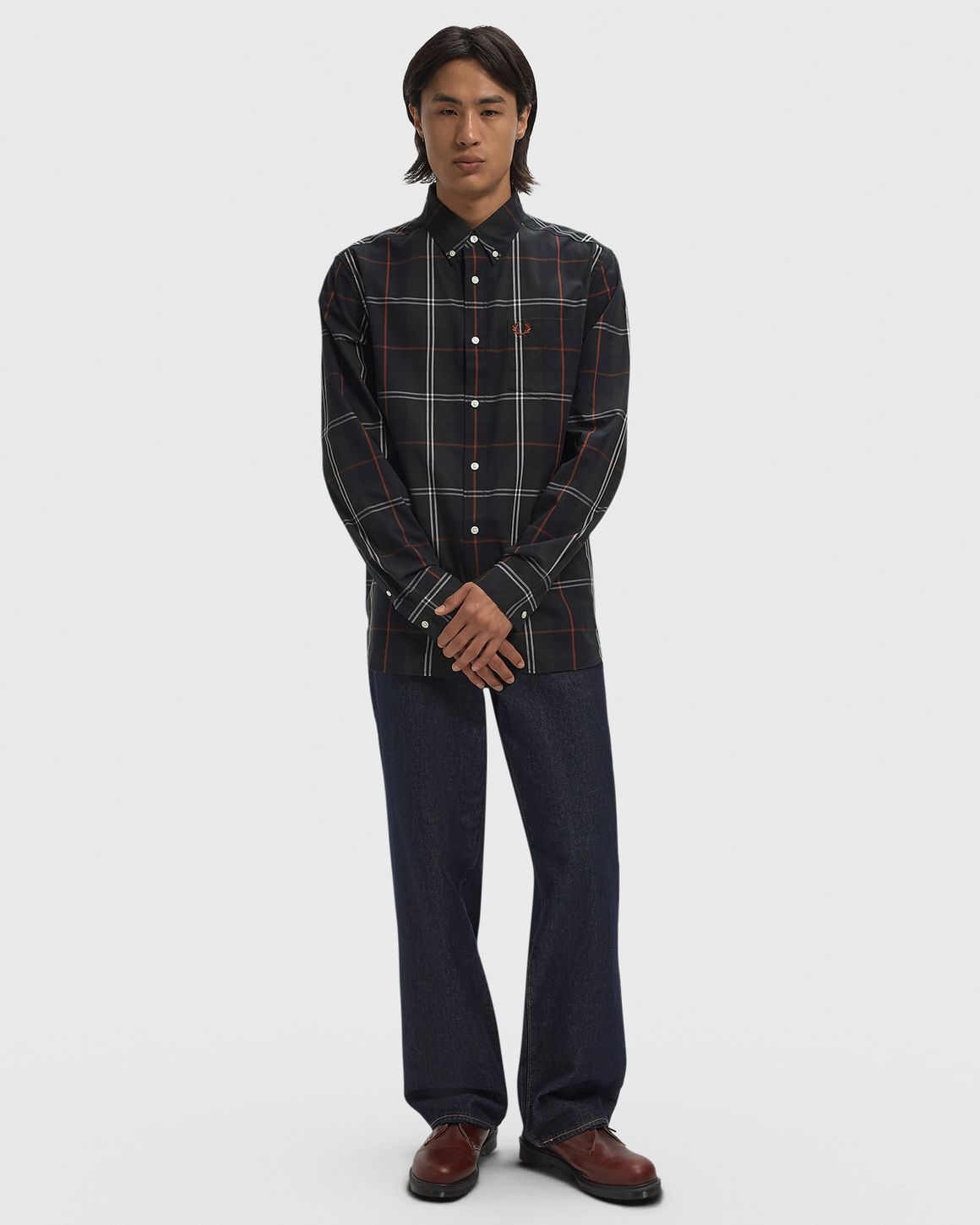 Ansicht 2 von Fred Perry POPLIN TARTAN SHIRT