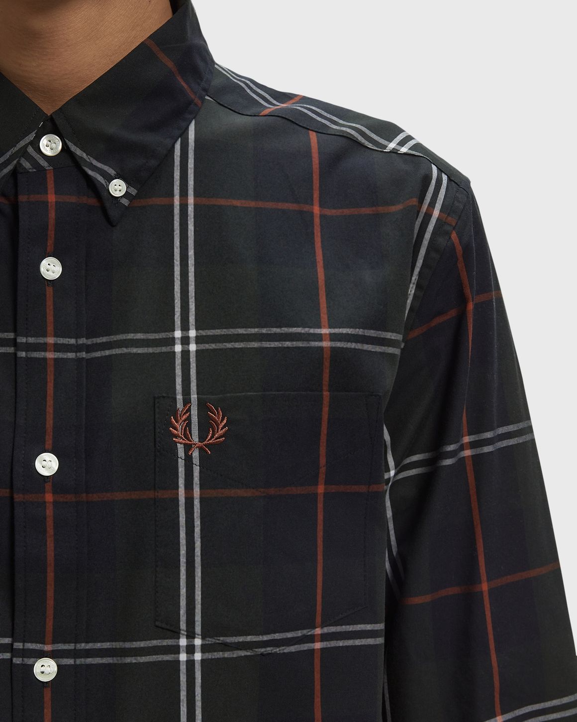 Ansicht 4 von Fred Perry POPLIN TARTAN SHIRT