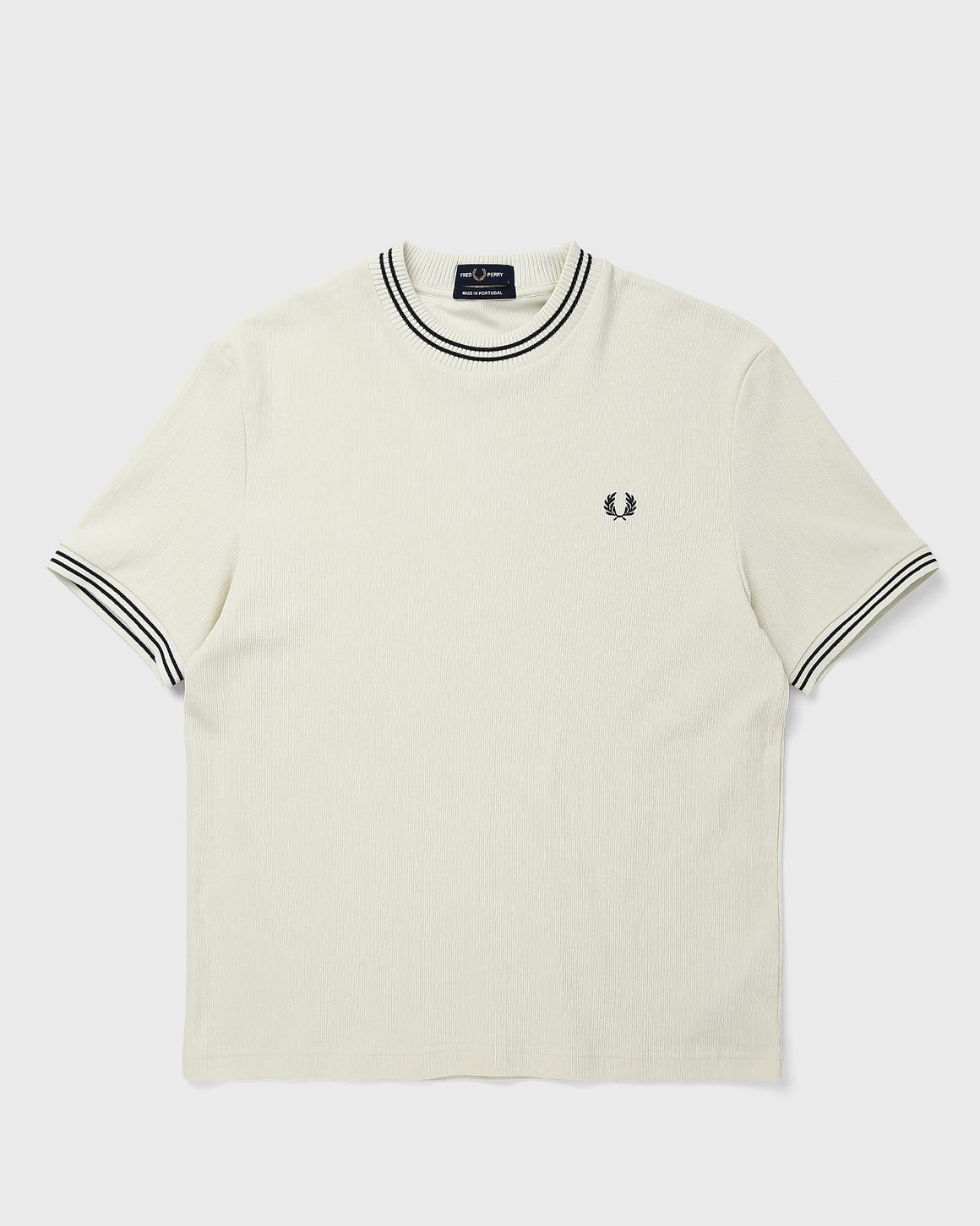 Fred Perry RIBBED JERSEY T-SHIRT