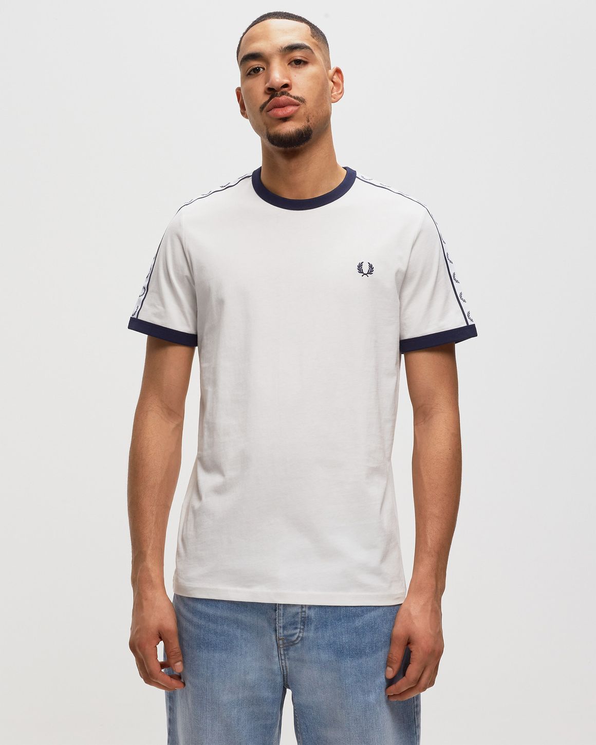 Ansicht 2 von Fred Perry TAPED RINGER TEE