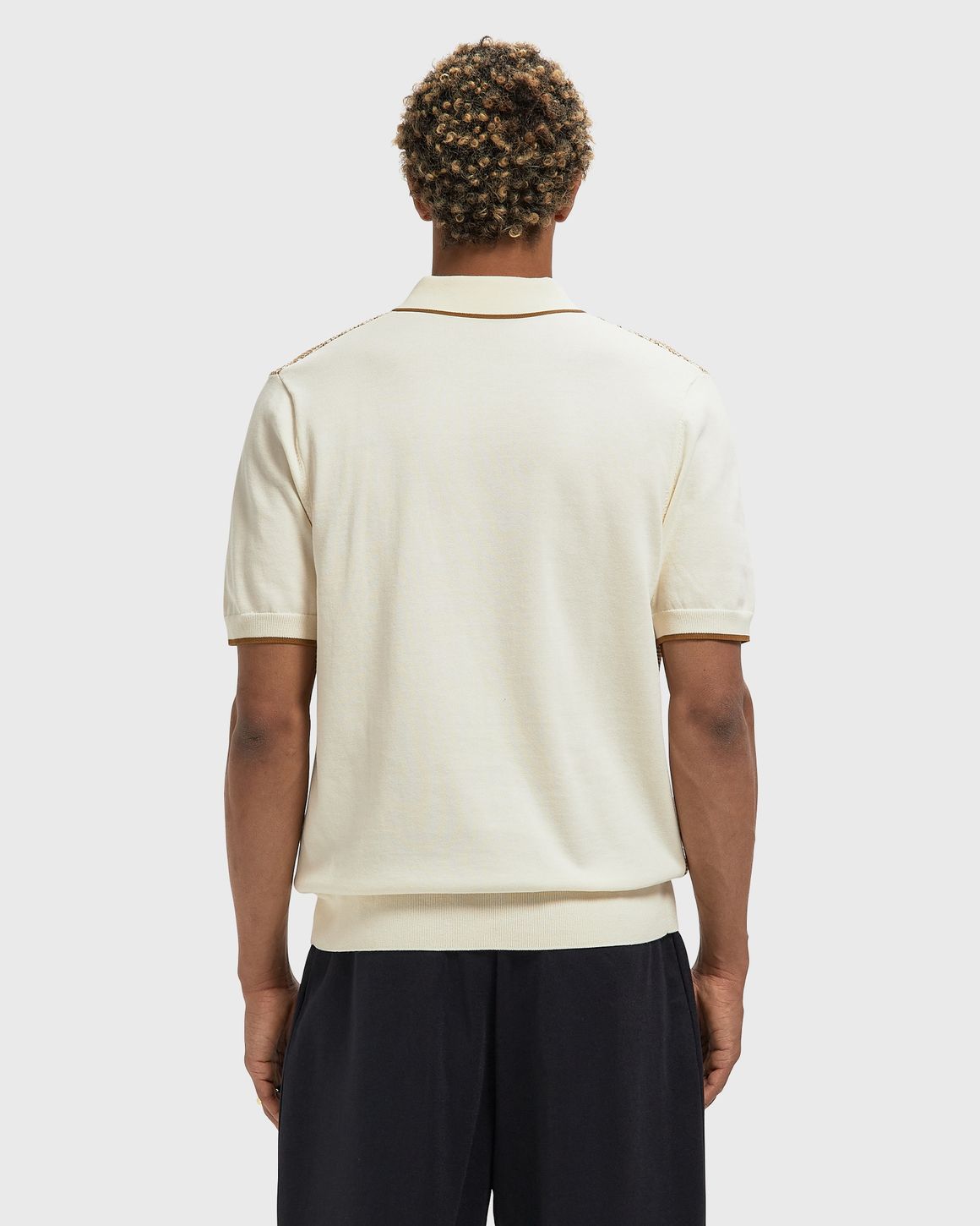 Ansicht 3 von Fred Perry TONIC WAFFLE KNITTED SHIRT