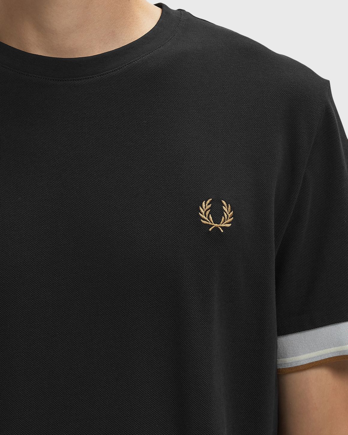 Ansicht 3 von Fred Perry TWIN TIPPED  CUFF T-SHIRT