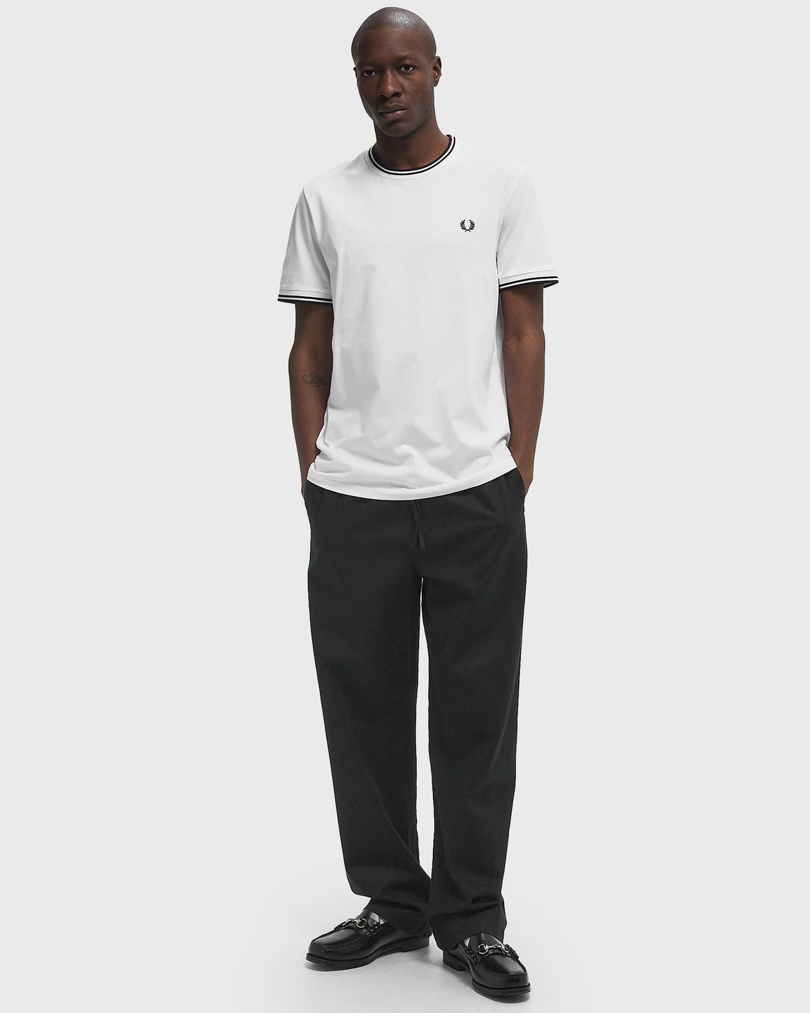 Ansicht 2 von Fred Perry TWIN TIPPED T-SHIRT
