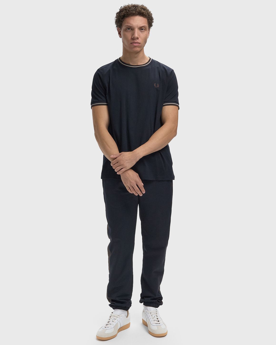Ansicht 2 von Fred Perry TWIN TIPPED T-SHIRT