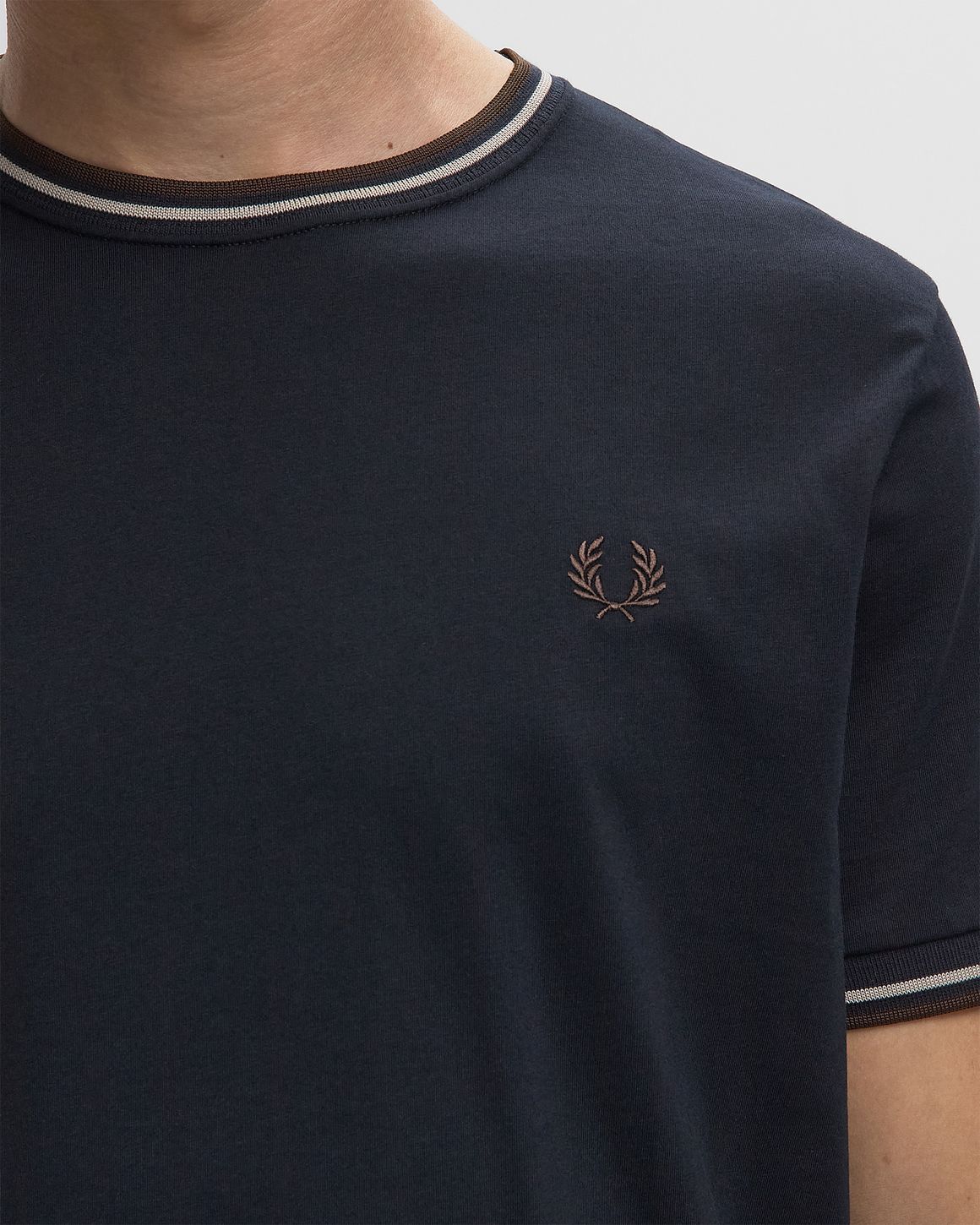 Ansicht 3 von Fred Perry TWIN TIPPED T-SHIRT