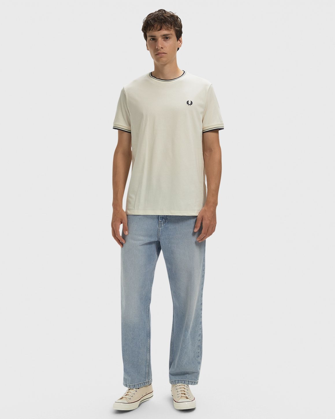 Ansicht 2 von Fred Perry TWIN TIPPED T-SHIRT