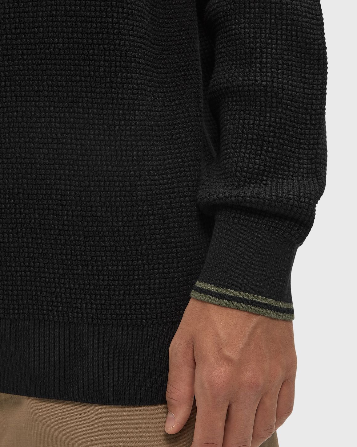 Ansicht 4 von Fred Perry WAFFLE STITCH HALF ZIP JUMPER
