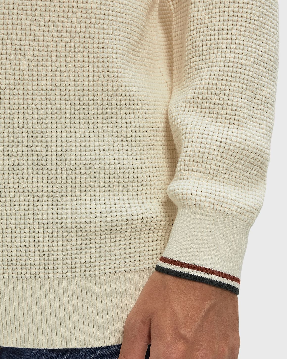Ansicht 4 von Fred Perry WAFFLE STITCH JUMPER