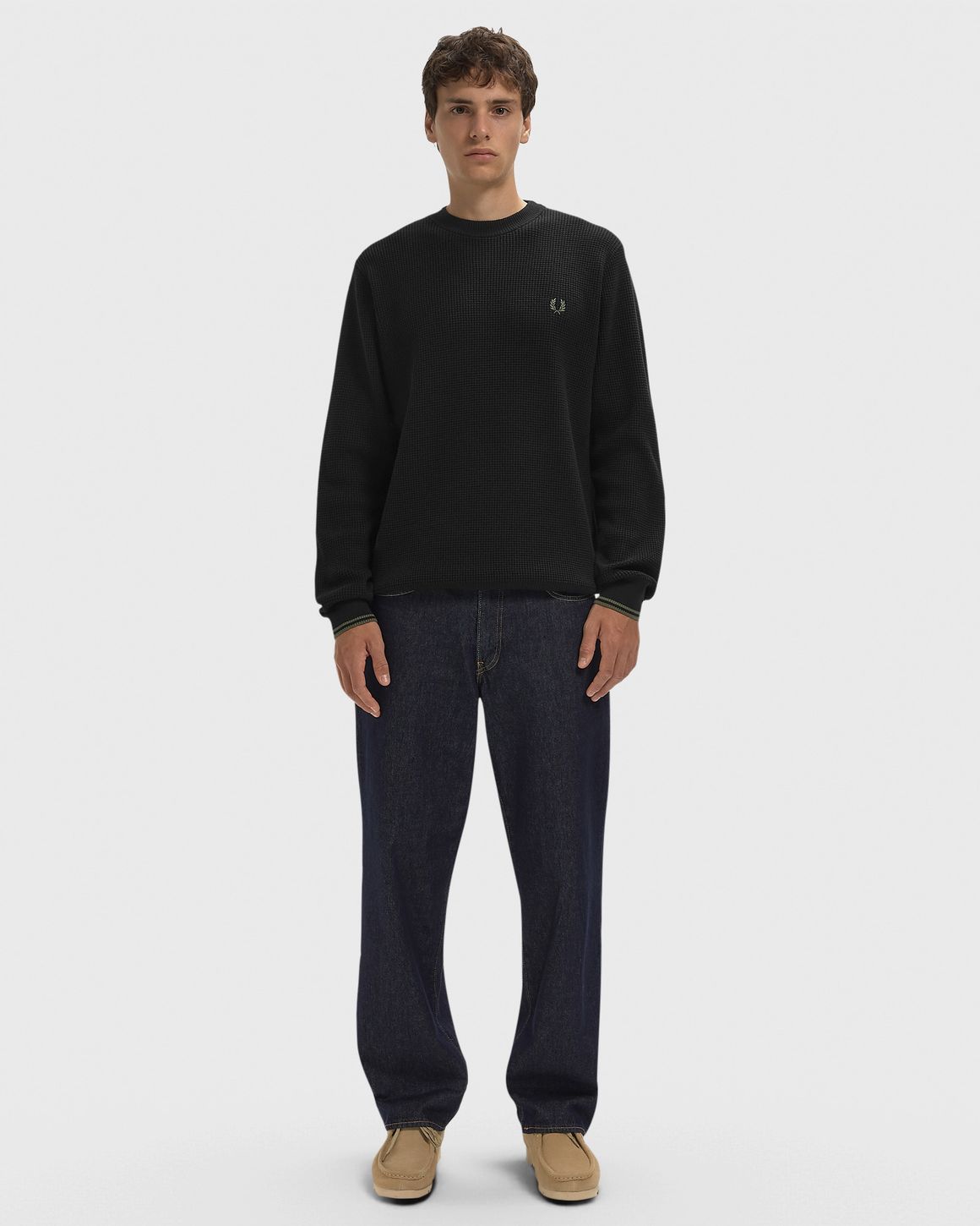 Ansicht 2 von Fred Perry WAFFLE STITCH JUMPER