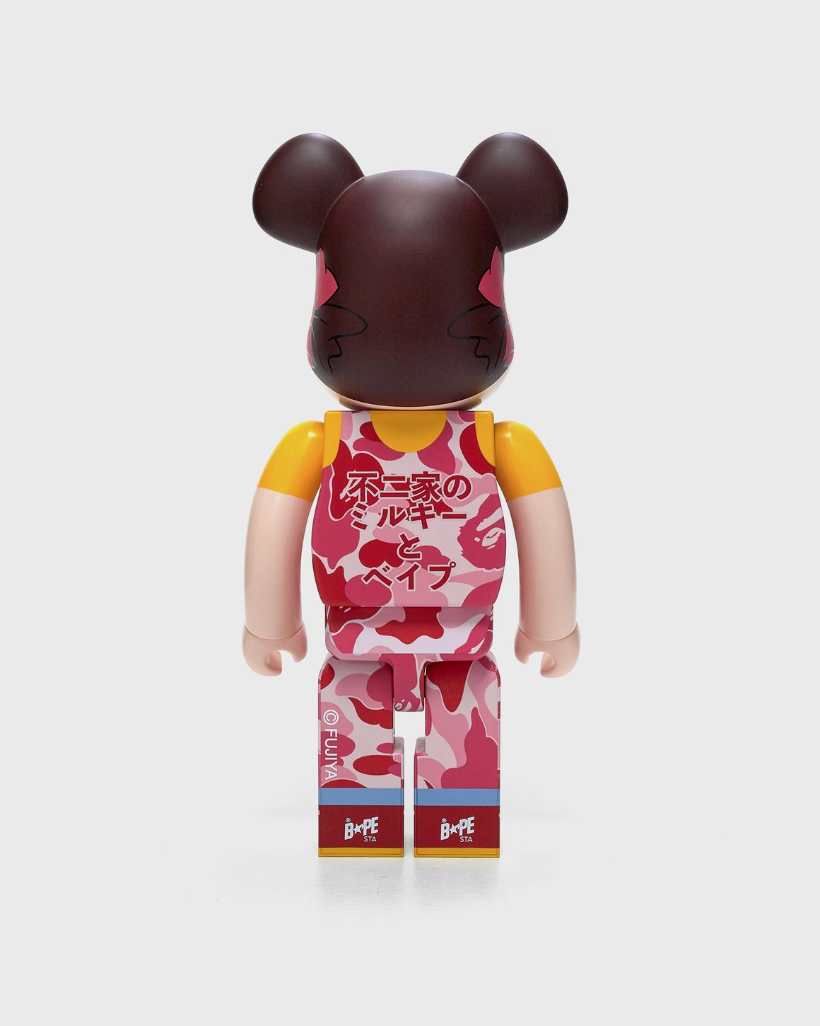 MEDICOM BEARBRICK 1000% BAPE X PEKO-CHAN PINK Multi | BSTN Store