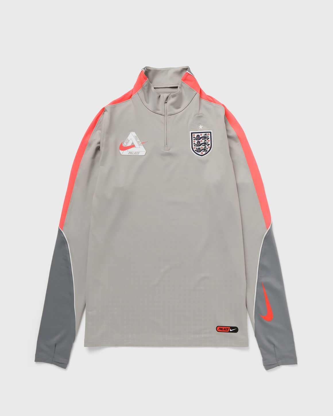 ウェア Nike x PALACE Strike Drill Top S Nike England x Palace Strike Drill Top Grey | BSTN Store