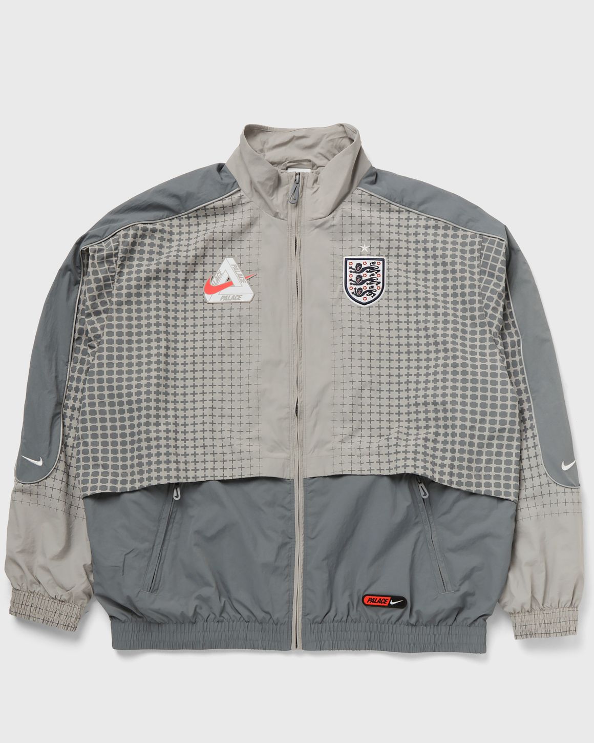 【M】Nike x PALACETracksuit Jacket England Nike England x Palace Tracksuit Jacket Grey | BSTN Store