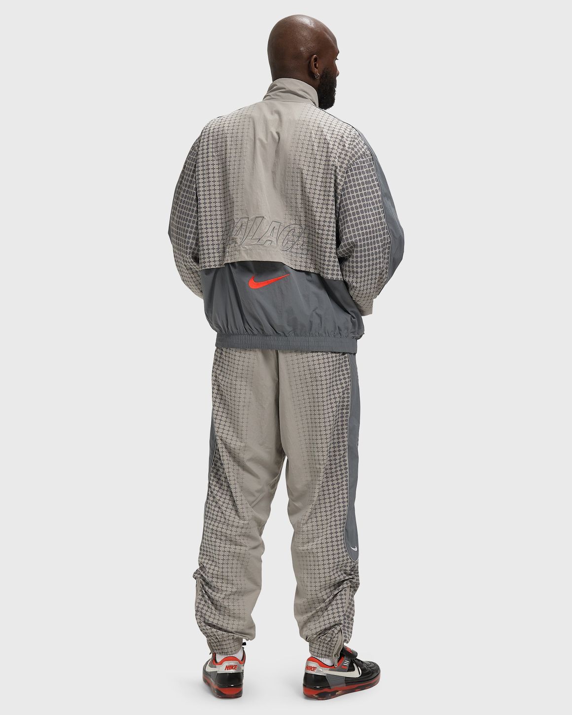 Nike England x Palace Tracksuit Jacket Grey | BSTN Store