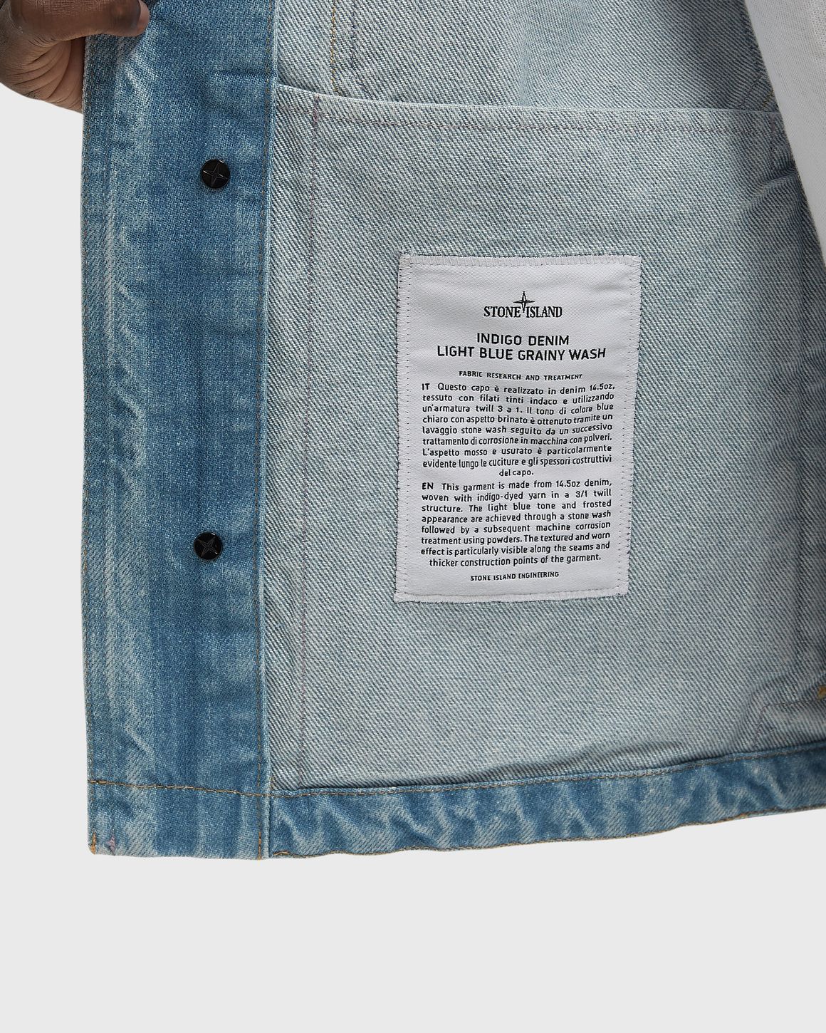 Ansicht 6 von Stone Island BIKER JACKET