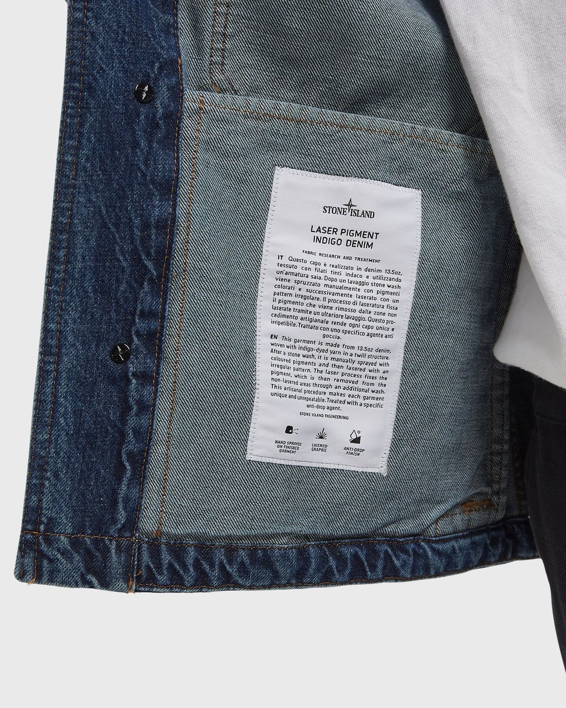 Ansicht 6 von Stone Island BIKER JACKET