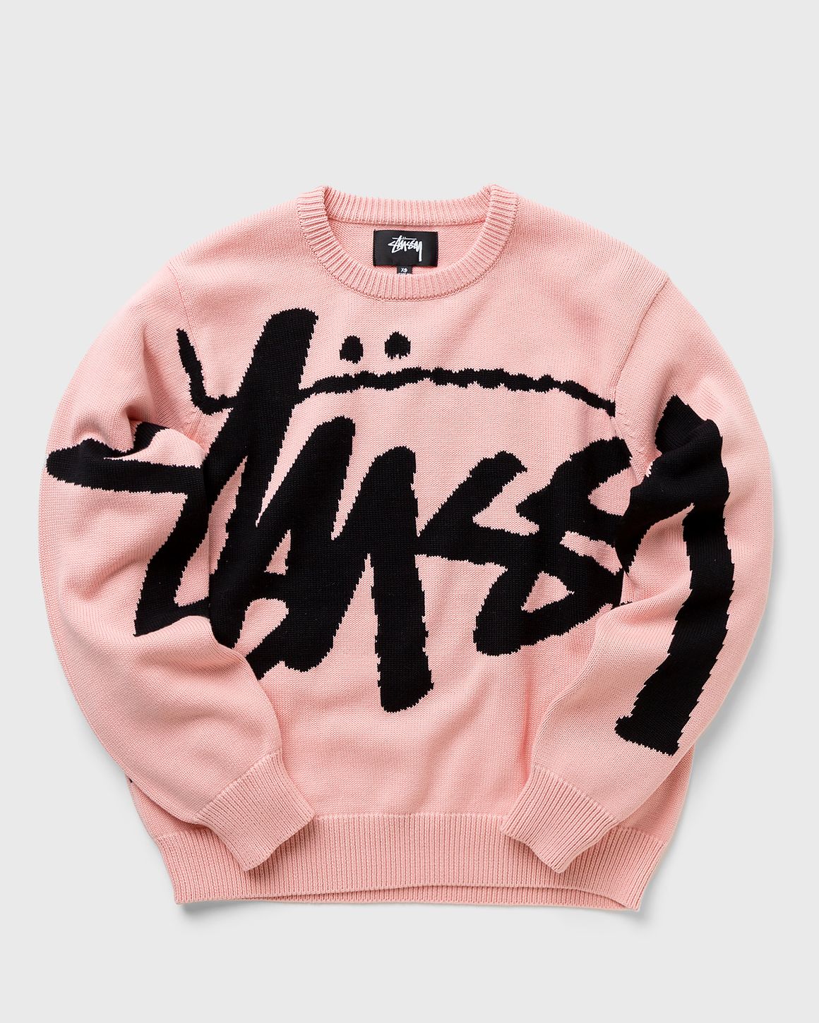 Stussy Stock Sweater Pink | BSTN Store