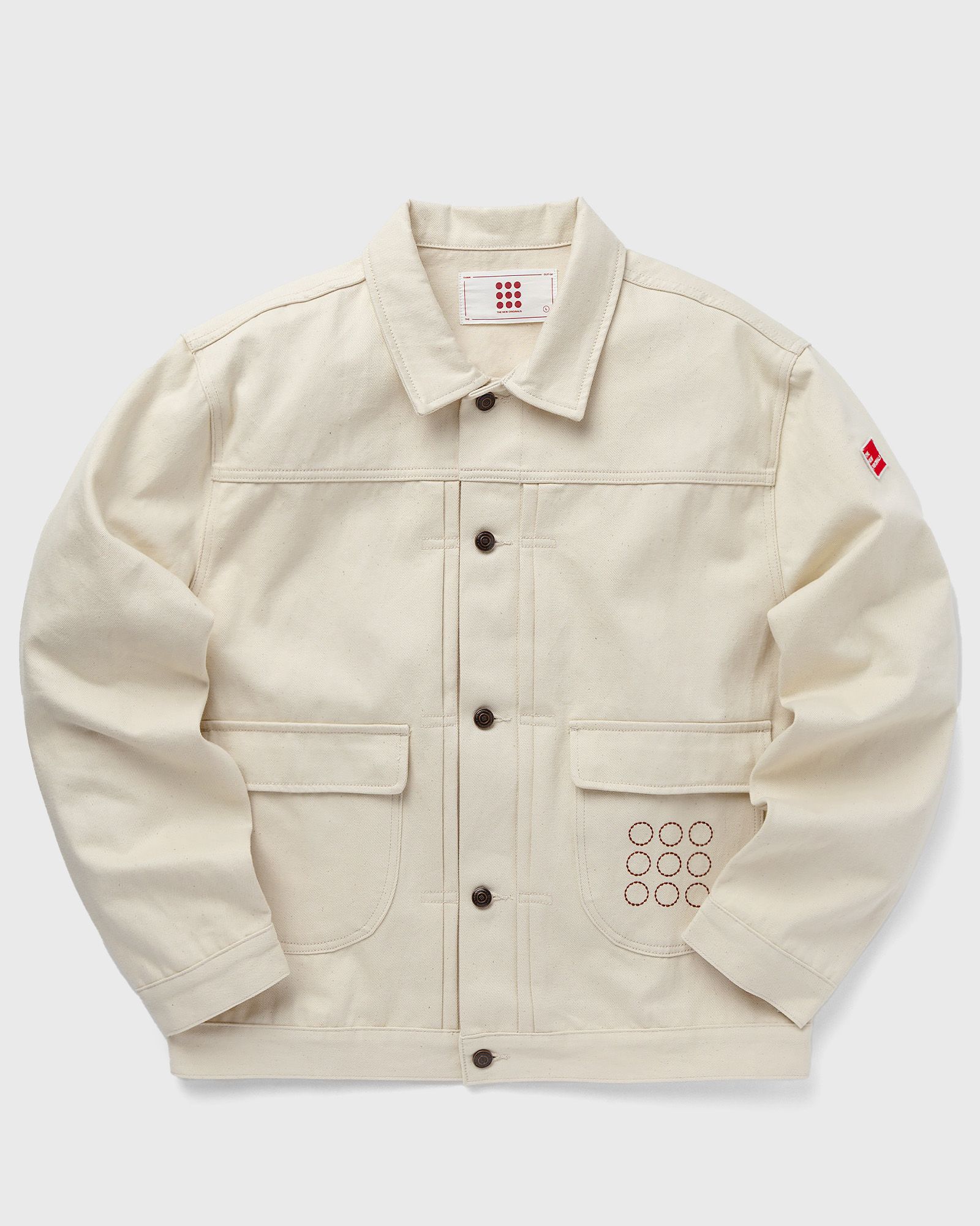 The New Originals - type 9 jacket men denim jackets|overshirts beige in größe:xl