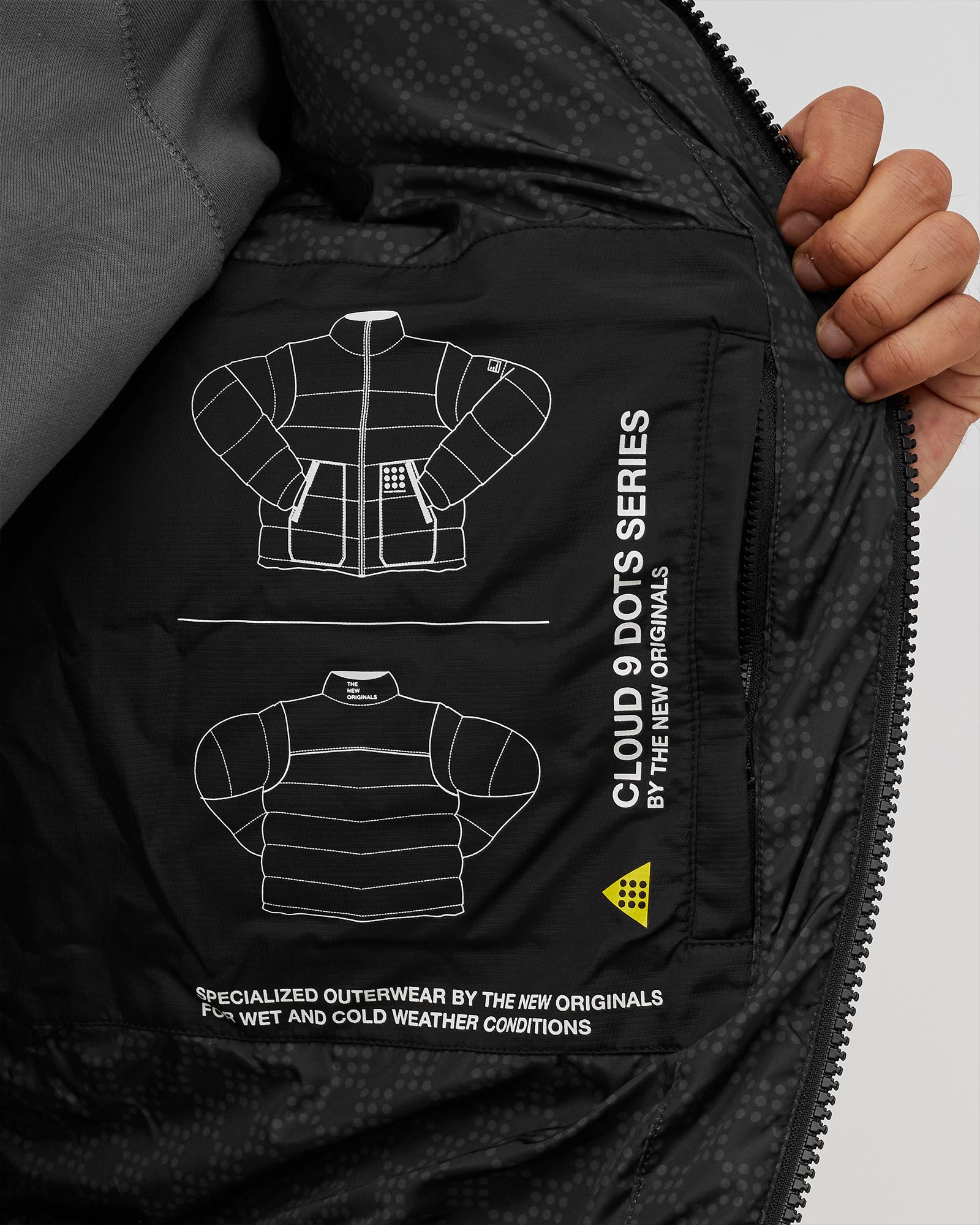 Cloud 9-Dots Down Jacket