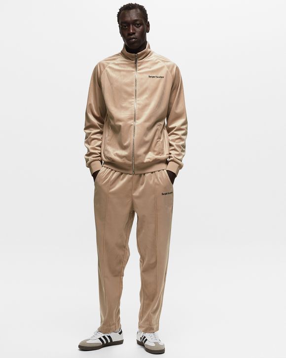 Sergio Tacchini REFINED TRACKSUIT Brown - HUMUS/BLACK