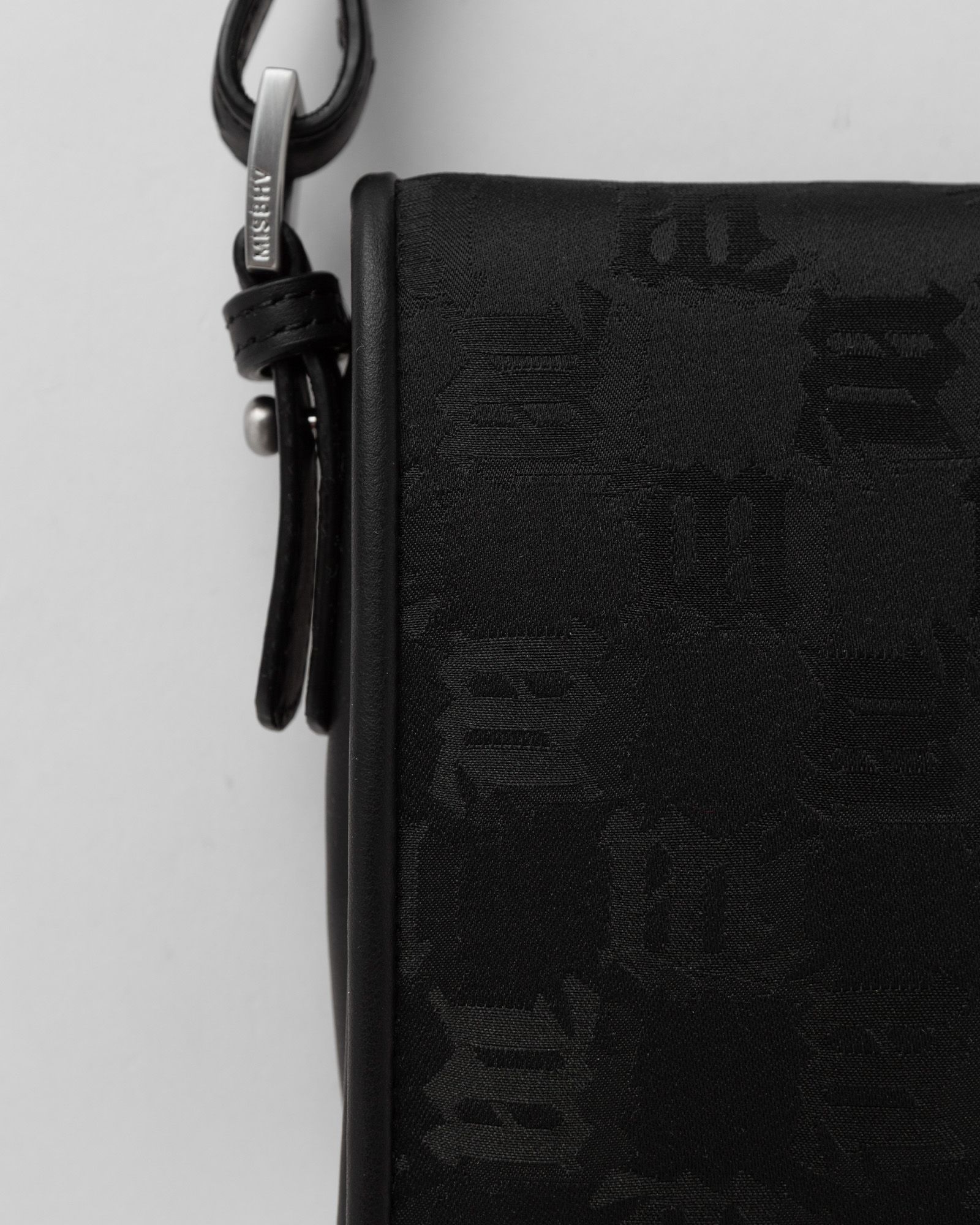 JACQUARD MONOGRAM PHONE POUCH